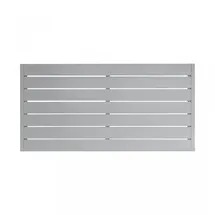 Andrewex Sichtschutzelement Faro 180 x 90 cm Grau Holz