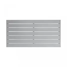 Andrewex Sichtschutzelement Faro 180 x 90 cm Grau Holz