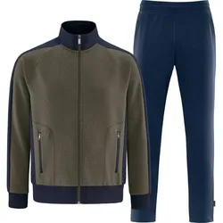 SCHNEIDER SPORTSWEAR Herren Sportanzug LEWM-ANZUG, muddygreen/dunkelblau, 56