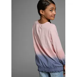 KangaROOS 3/4-Arm-Shirt in rosa-marine | Gr.: 128/134