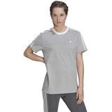 adidas Sportswear T-Shirt »ESSENTIALS 3-Streifen, grau