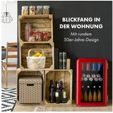 Getränkekühlschrank (70 l, 690 mm hoch, Rot)