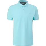 S Oliver Poloshirt mit Logostickerei s Oliver turquise XXL