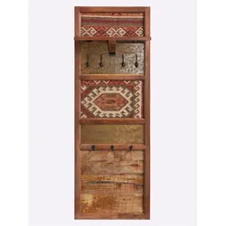 Garderobe HEINE HOME, bunt (braun, bunt), B:60,5cm H:170cm T:16cm, MDF, Garderobenpaneele