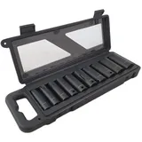Schlagschrauber Nüsse 3/8" 10-24 mm Sechskant 10-tlg. Steckschlüssel-Satz