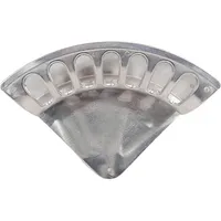 Berger & Schröter Wandhalterung Aluminium 34,8 cm x 14,4 cm weiß