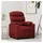 vidaXL Relaxsessel Weinrot Stoff 92 x 105 x 0 cm Rot