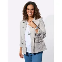 Witt Weiden Blusenblazer in hellgrau | Gr.: 46