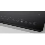 Tarrington House Doppel-Induktionskochplatte DIC3440ABS, Stahl / Glas, 60 x 38 x 4.4 cm, mit LED Display, 3400 W, schwarz