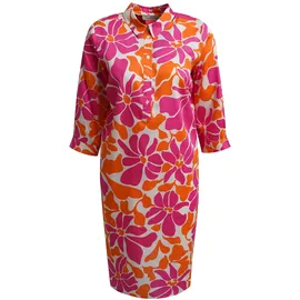 Smith & Soul Hemdblusenkleid Maxi Floral Orange 36