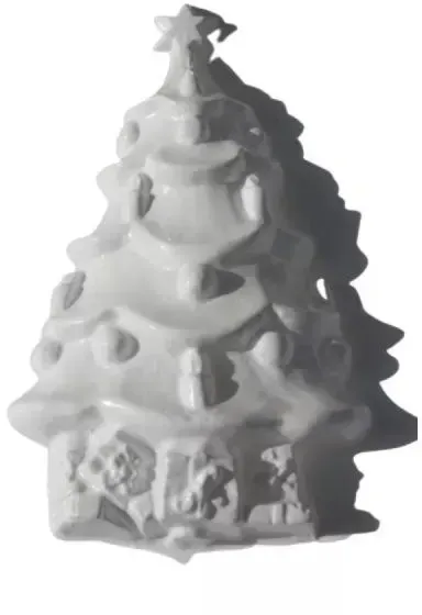 Gipsform für Weihnachtsbaum-Modell