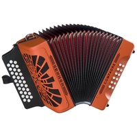 Hohner Compadre GCF Akkordeon, Orange