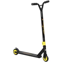 Homcom Stunt Scooter, Stuntscooter mit ABEC 9 Kugellagern, Kickscooter mit 100 mm Kunstleder Räder - Gold