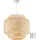 Tectake Lignea Lux 1 E27 rund Holz braun