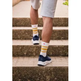 Danish Endurance Tennis Crew Socken 6er Pack Schwarz/Weiß 43-47