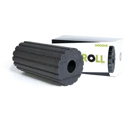 Blackroll Faszienrolle GROOVE Standard schwarz