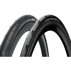 CONTINENTAL Reifen Bundle 28" Aero 111 TR + Grand Prix 5000 TT TR