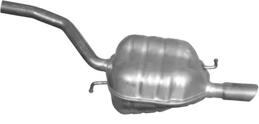 IMASAF Endschalldämpfer 717407 hinten für Audi VW
