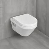 Villeroy & Boch Architectura Wand-WC mit TwistFlush[e3], mit WC-Sitz, 5684CLR1,