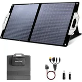 STORCUBE Solarpanel Faltbar 100W - Solarmodule Solarladegerät für Tragbare Powerstation Solargenerator, Wasserdichtkeit IP67 für Camping Wandern Wohnwagen