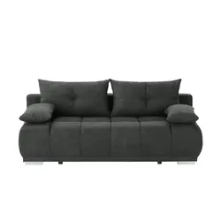 Schlafsofa  Gala ¦ schwarz ¦ Maße (cm): B: 208 H: 92 T: 102