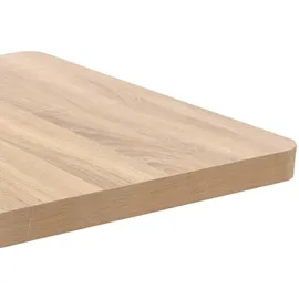 vidaXL Bistrotisch 60 x 75 x 60 cm hellbraun
