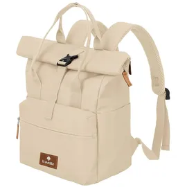 Travelite Short Handle Rollup Rucksack 14 l Beige/Off-White