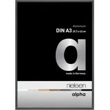 Nielsen Bilderrahmen Alpha Aluminium Dunkelgrau 29,7x42 cm 1 St.