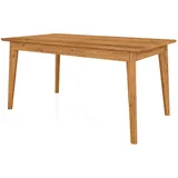 byoak Tisch, Wildeiche, Holz, Echtholz,Wildeiche, 100x77x130 cm Esszimmer, Esstische