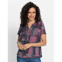 Inspirationen Druckbluse bunt 36