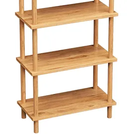 [en.casa] Bücherregal 60 x 29 x 137 cm Beige