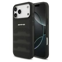 Mercedes-Benz iPhone 17 Pro Max Leder Case schwarz