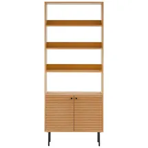VCM Kyoto Regal 80 x 30 x 200 cm braun