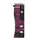 Eberhard Faber Bleistift-Set HB 3 St. Schwarz/Neon Pink