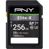 PNY SDXC Elite-X 256GB Class 10 UHS-I
