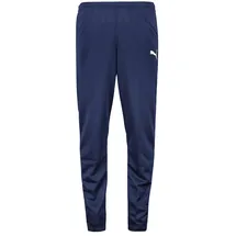 Puma teamRISE Trainingshose Kinder peacoat/white 128