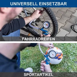 SCHEPPACH Kompressor Airforce 7 - 230V | 8 bar Arbeitsdruck | 180 L/min | ölfrei & mobil 8m Arbeitsradius | inkl. Reifenfüller, Luftpistole & Adapter