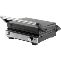 DOMO MULTIFUNKTIONALER KONTAKTGRILL 2-IN-1 schwarz