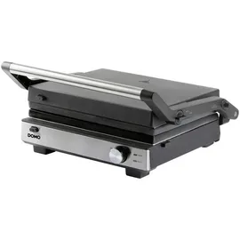 DOMO MULTIFUNKTIONALER KONTAKTGRILL 2-IN-1 schwarz
