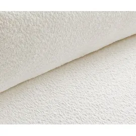 DeLife Ecksofa Sirpio XL 270x170 cm Bouclé Creme-Weiß Recamiere variabel - Weiß/Creme