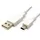 Value USB 2.0 Kabel, Typ A - 5-Pin Mini, weiß, 0,8 m