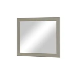 Spiegel  80 x 60 cm Duna , beige , Glas, Aluminium, Holzwerkstoff , Maße (cm): B: 80 H: 60 T: 3