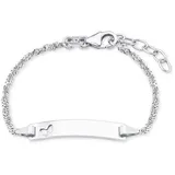 Prinzessin Lillifee Identarmband mit Schmetterling Silber 2034220 Größe 1-tlg