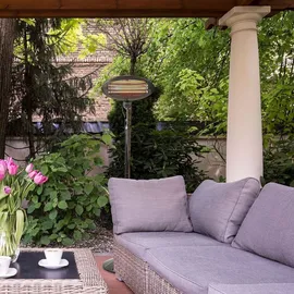 Nedis Terrassenheizer 2000W HTPA120EBK - Schwarz