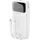 DUDAO Powerbank 20000mAh 22.5W PD USB-C USB-A mit Lightning Usb-c Kabel / USB-C-Kabeln Dudao – Weiß