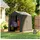 Outsunny Garagenzelt 2,3 x 1,9 m Dunkelgrau