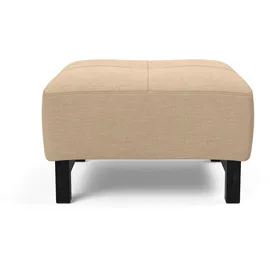 Innovation Living Polsterhocker 100% Polyester 65 x 40 x 65 cm Braun