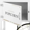 Royal Catering Wagen für Popcornmaschine - 51 x 37 cm - weiß & golden -