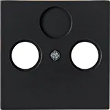 Kopp Abdeckrahmen 373550180 Schwarz