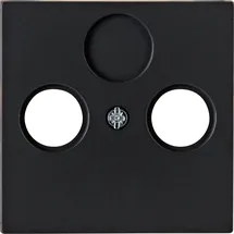 Kopp Abdeckrahmen 373550180 Schwarz